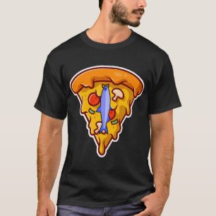 pizza slice with anchovie T-Shirt