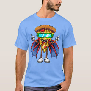Pizza Slice with Wings  Funny Pizza Lovers  T-Shirt