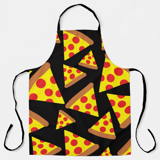 Pizza slices design  apron (Front)