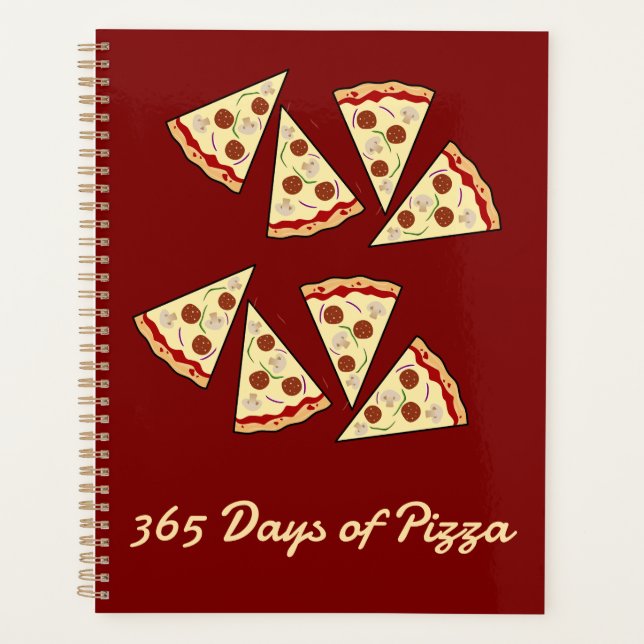 Pizza Slices Design Planner (Front)