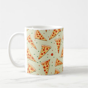 Pizza Slices Pattern Coffee Mug
