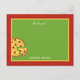 Pizza Slices - Thank You Card