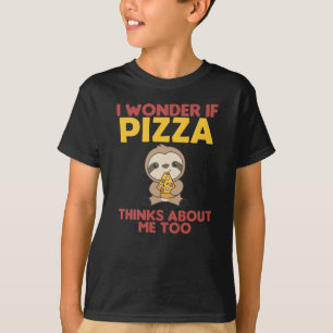Pizza Sloth Pizza Lover Funny Saying T-Shirt