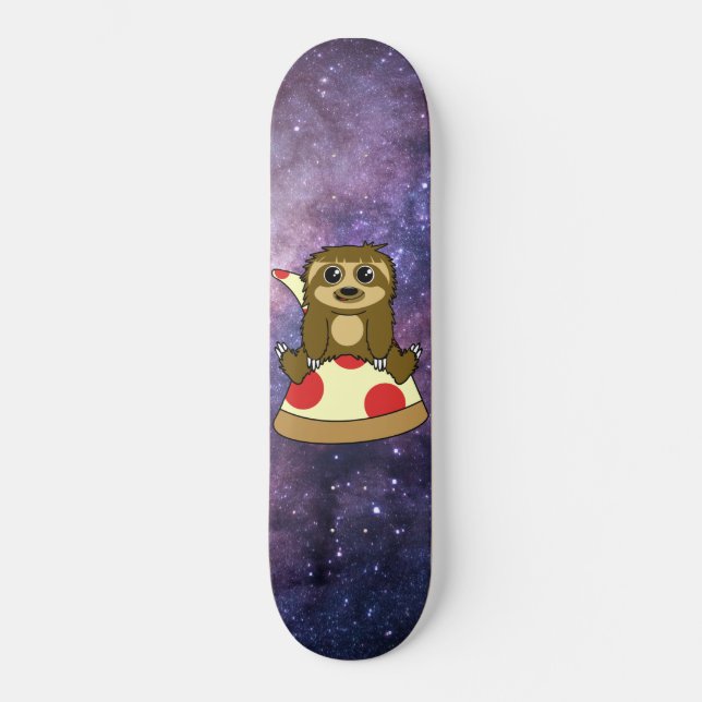 Pizza Sloth Skateboard (Front)