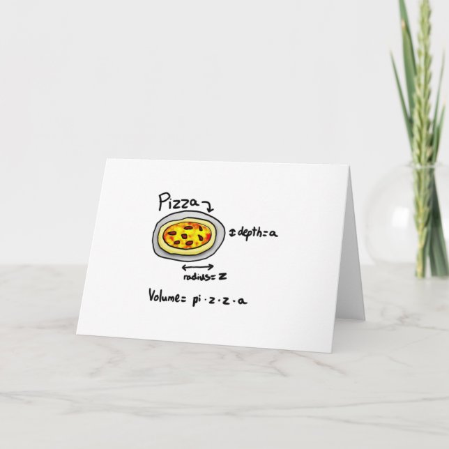 Pizza Solved Card (Front)