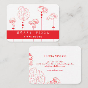 Pizza Special Delivery Business Card