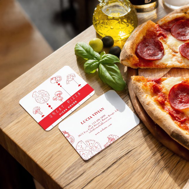 Pizza Special Delivery Business Card (Creator Uploaded)