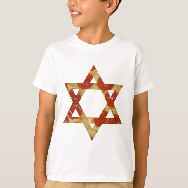 pizza star of david T-Shirt (Front)