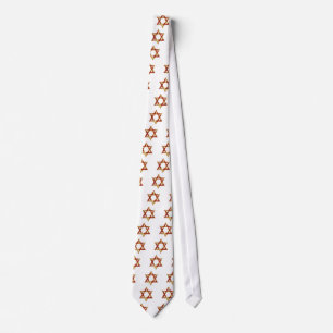 pizza star of david tie