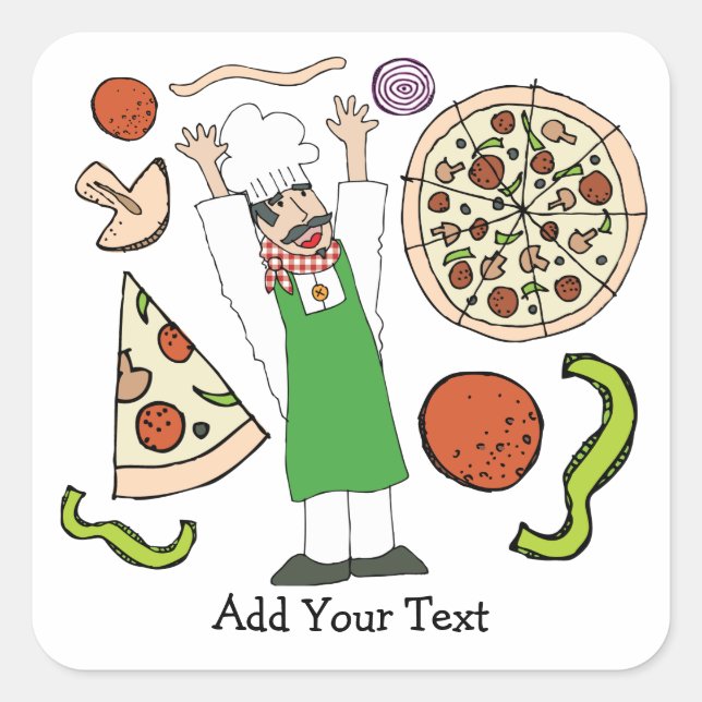 Pizza Sticker (Front)