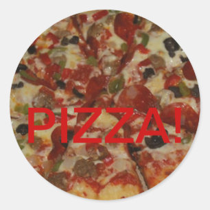 Pizza Sticker . . . Yum