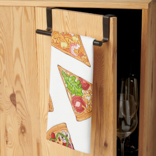 Pizza  tea towel