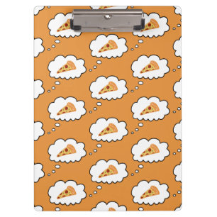 Pizza Thoughts Clipboard