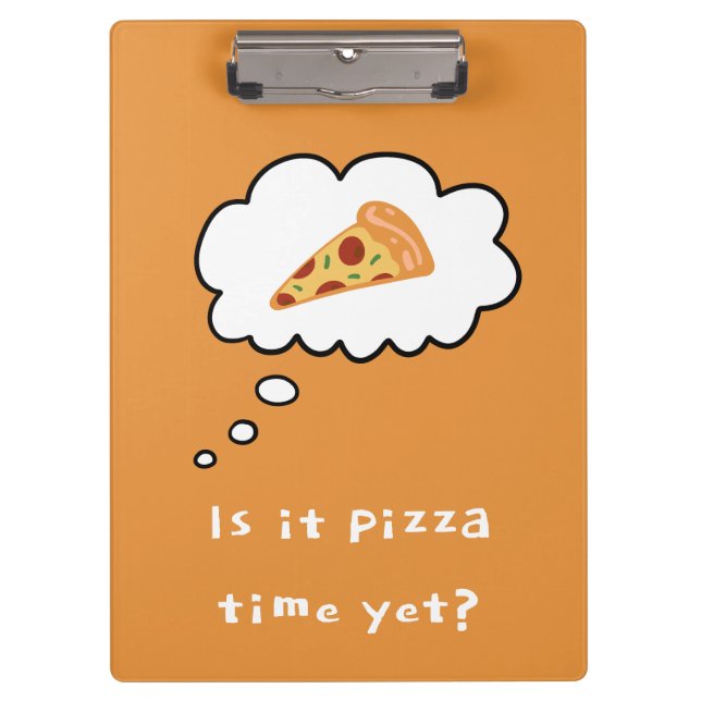 Pizza Time Clipboard (Front)