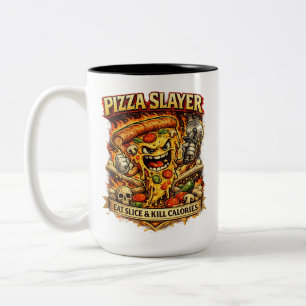Pizza Time Funny Mug – Cute Pizza Lover Coffee Cup