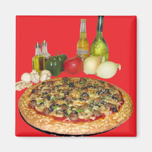 Pizza Time Magnet