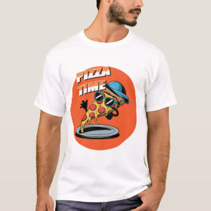 Pizza Time Pizza Lover  T-Shirt