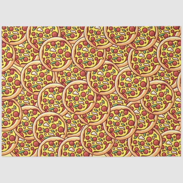 Pizza  tissue paper (Front)