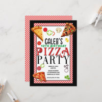 Pizza Toppings Italian Pizzeria Birthday Party