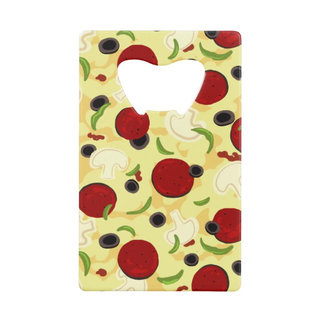 Pizza Toppings Pattern (Front)