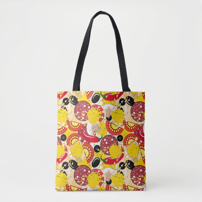 Pizza Tote Bag (Front)