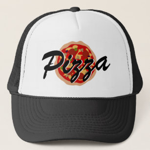 Pizza trucker hat   Custom headwear