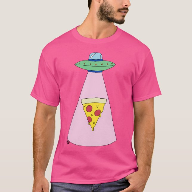 Pizza Ufo T-Shirt (Front)