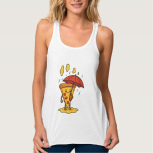 Pizza Under the Cheese Rain Singlet