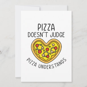 Pizza Understands Thank You Card