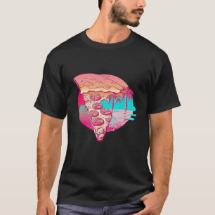 Pizza Vaporwave Retro Aesthetic T-Shirt