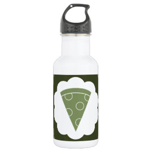 pizza vintage 532 ml water bottle