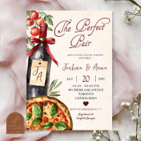Pizza Wine Perfect Pair Bridal Shower
