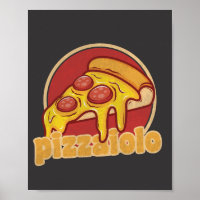 pizzaiolo funny pizza maker gift pie illustration