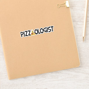 Pizzaologist - Funny Pizza Sticker