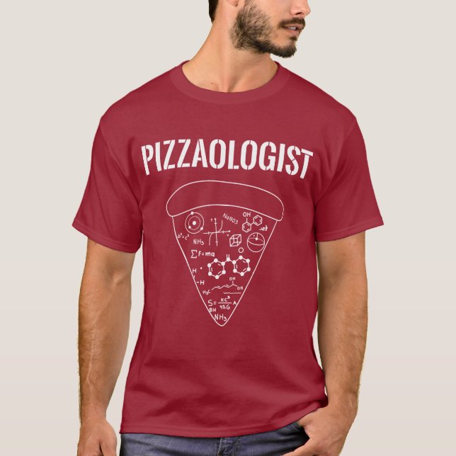 Pizzaologist - Funny Pizza T-Shirt (Front)