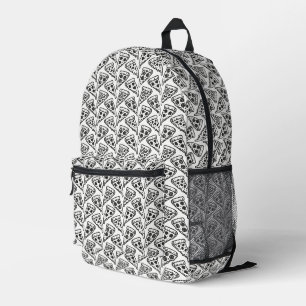 Pizzas Printed Backpack
