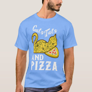 Pizzas salami ham mushroom tomato Italy red white  T-Shirt