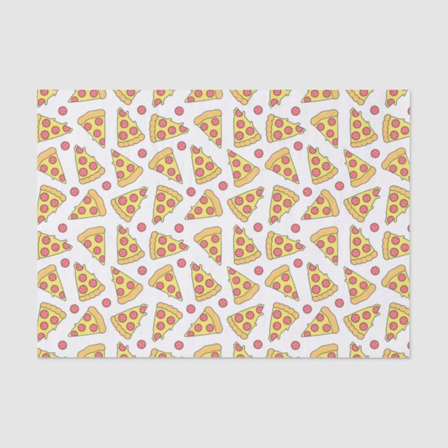 Pizzas Tissue Paper (Front)