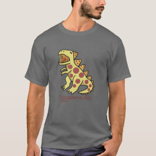 Pizzasaurus Rex Pizza And Dinosaur T-Shirt