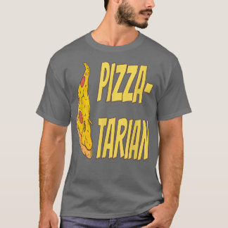 Pizzatarian Pizza Fan Fast Food Funny Pizza Lover  T-Shirt