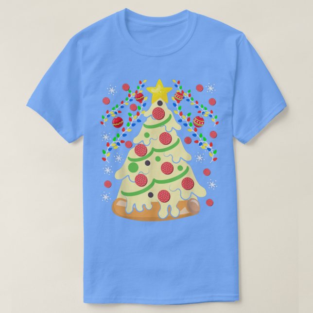 Pizzatree Ugly Christmas Sweater  (Design Front)