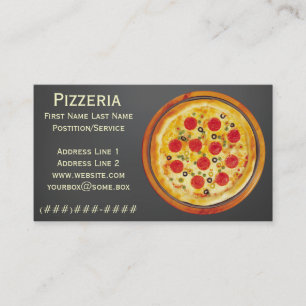 Pizzeria Business Card