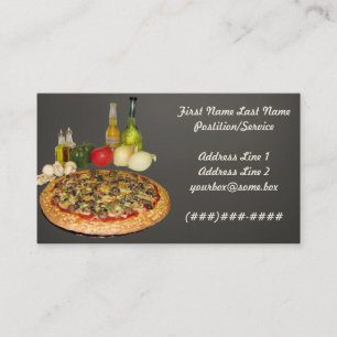 Pizzeria Business Card