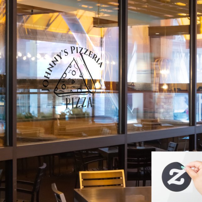 Pizzeria Custom Business (Restaurant Window)