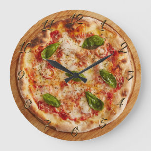 Pizzeria Large Clock