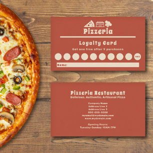 Pizzeria Loyalty Card