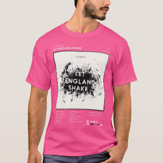Pj Harvey - Let England Shake Tracklist Album T-Shirt