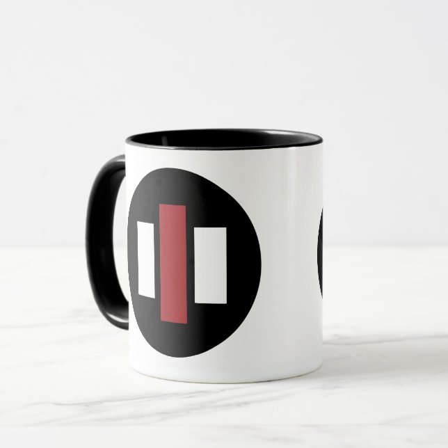 PJP Logo - Pierce Jackson Productions Merch Mug (Front Left)