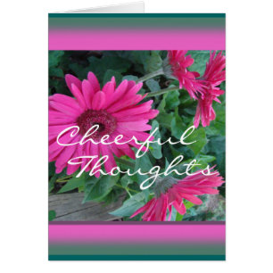 Pk Gerber Daisy Card-customise any occasion