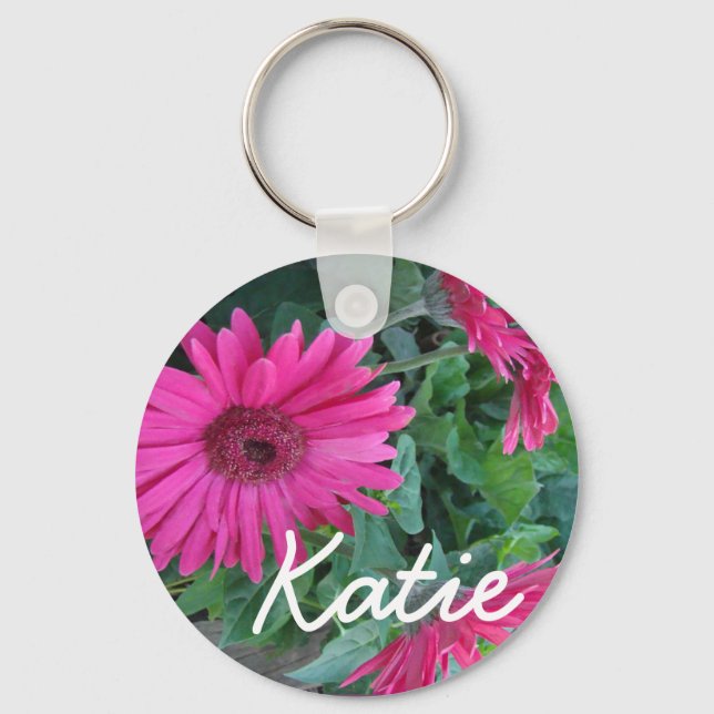 Pk Gerbers keychain-customize Key Ring (Front)